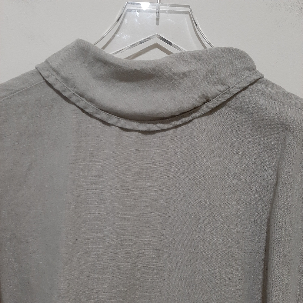 Aegean Linen Lagenlook Top Size Large - Picture 6 of 7